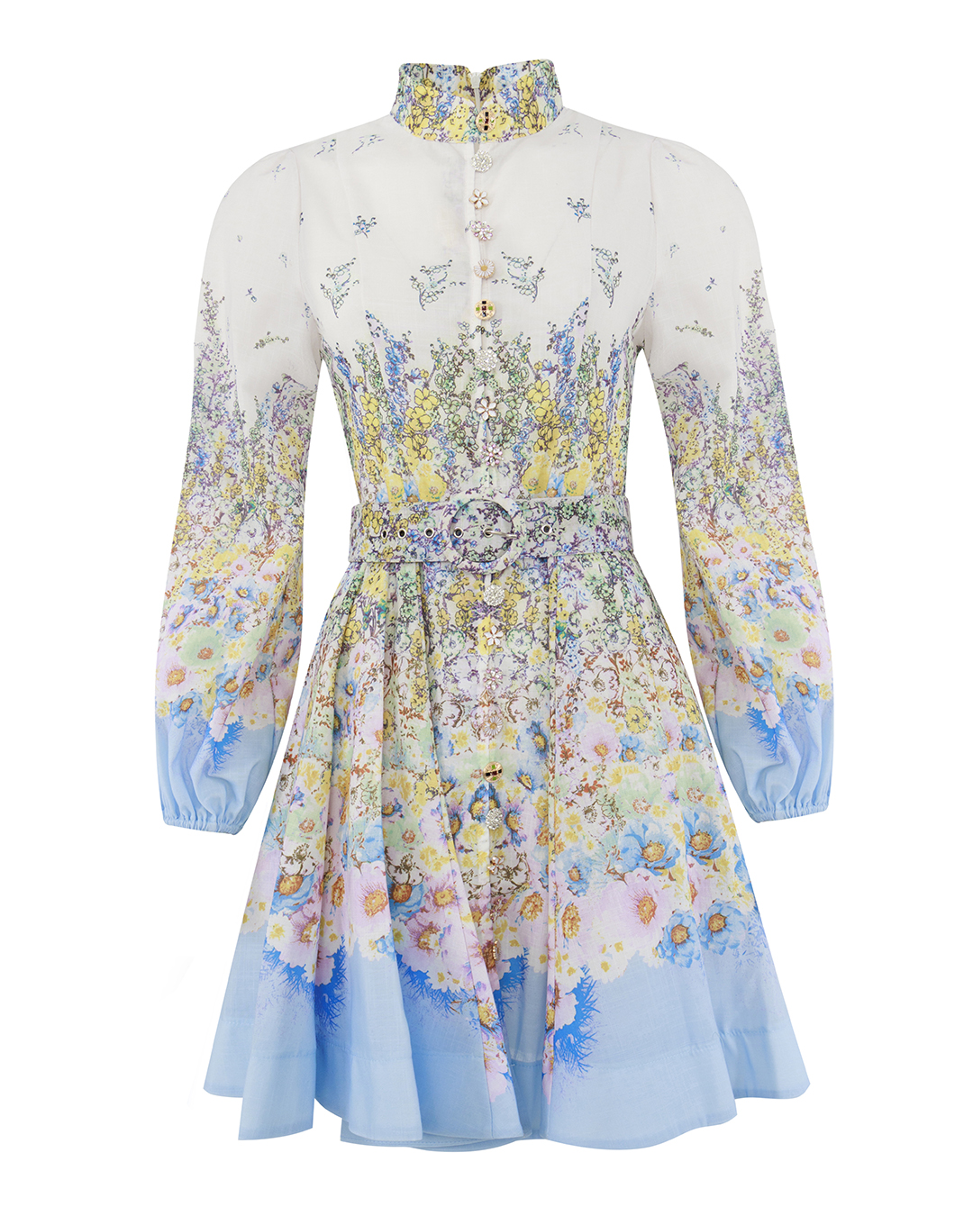 Paperlace платье + пояс с цветочным принтом  артикул P25-115 марки Paperlace купить за 35300 руб.