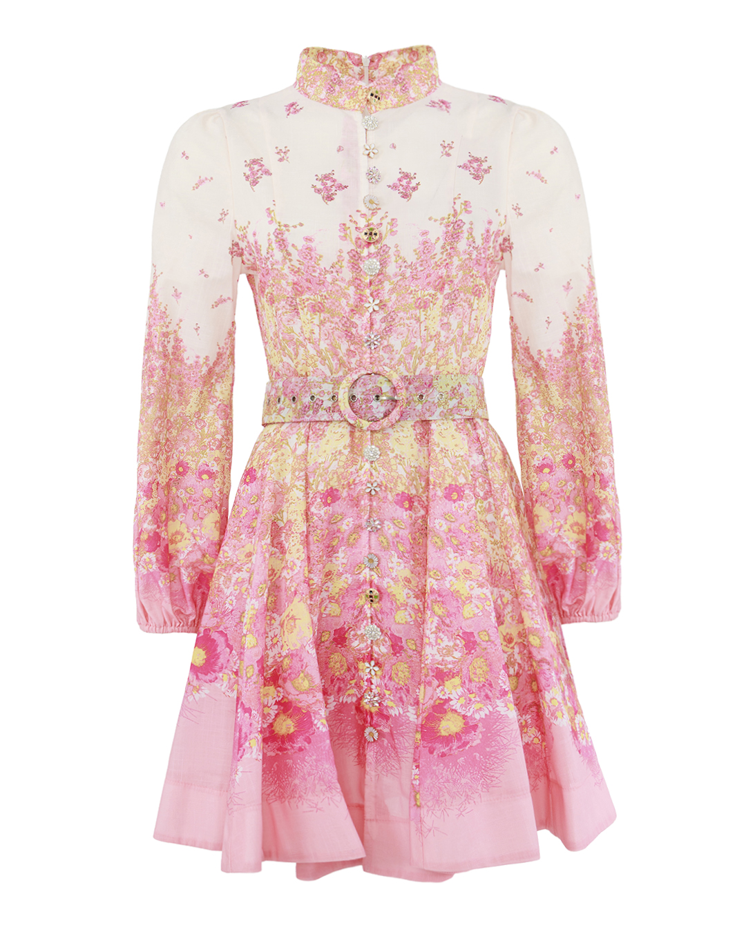 Paperlace платье + пояс с цветочным принтом  артикул P25-115 марки Paperlace купить за 35300 руб.