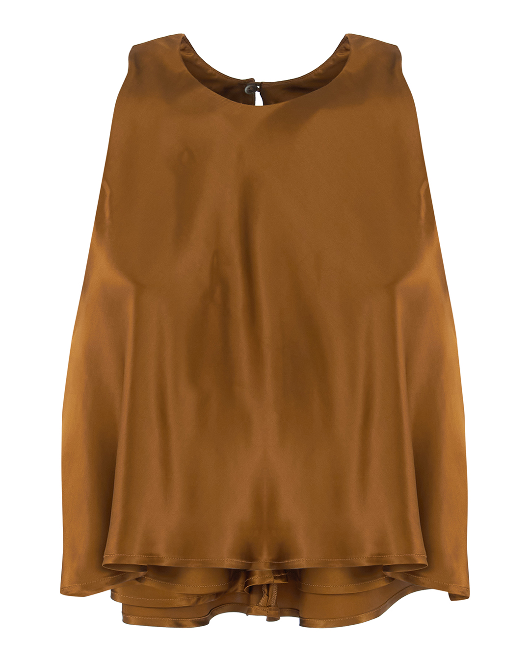 Erika Cavallini топ из атласной вискозы  артикул P3SS01 марки Erika Cavallini купить за 40500 руб.