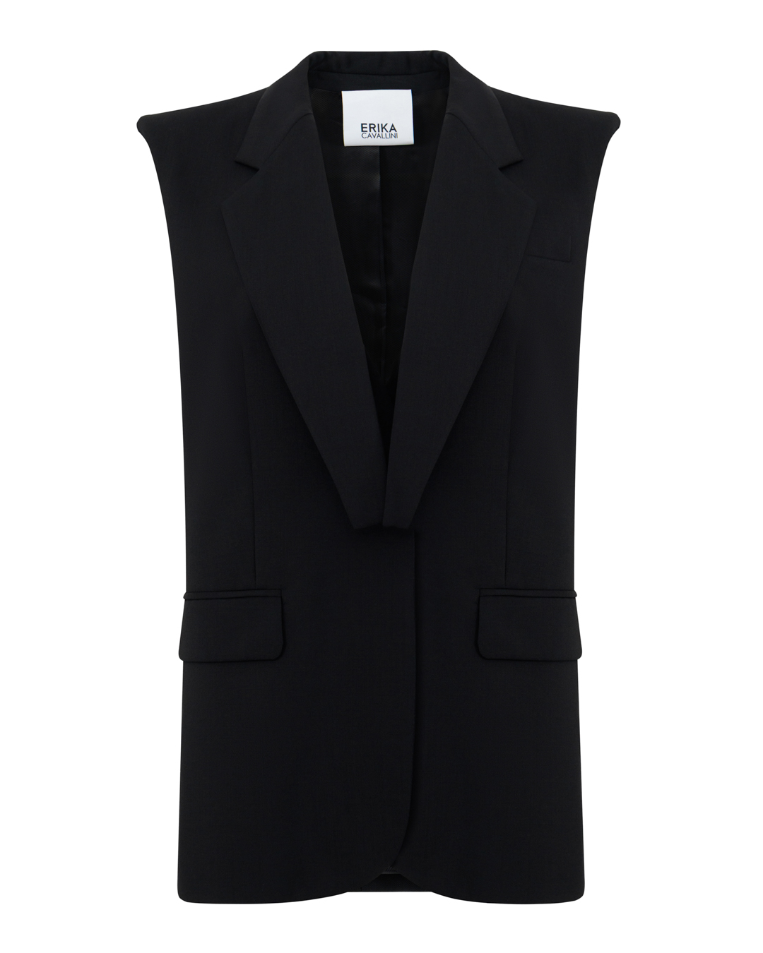 Erika Cavallini жилет однобортный  артикул P6SZ13 марки Erika Cavallini купить за 72500 руб.