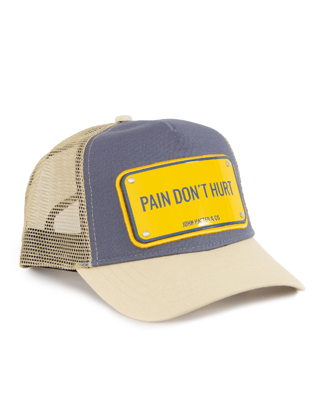 John Hatter & Co бейсболка с культовым слоганом артикул PAIN DON´T HURT марки John Hatter & Co купить за 15200 руб.