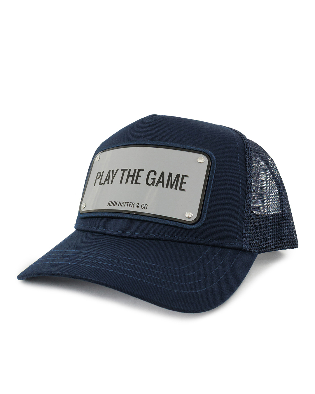 John Hatter & Co бейсболка с алюминиевым культовым знаком артикул PLAY THE GAME марки John Hatter & Co купить за 15200 руб.