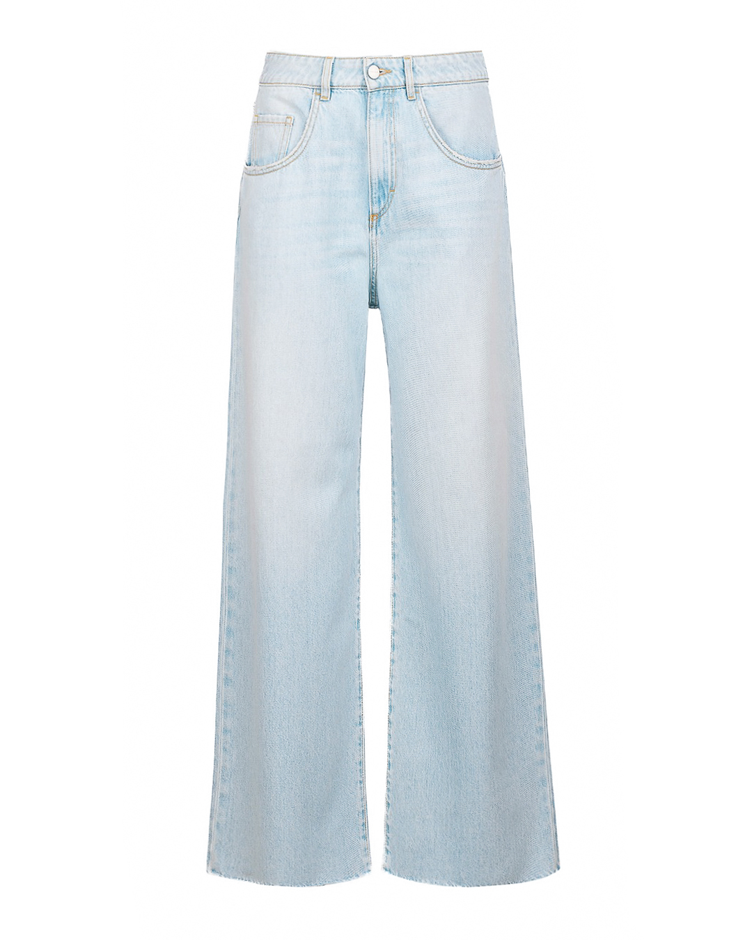 ICON DENIM широкие джинсы с необработанными краями  артикул POPPY ID8230 марки ICON DENIM купить за 21000 руб.