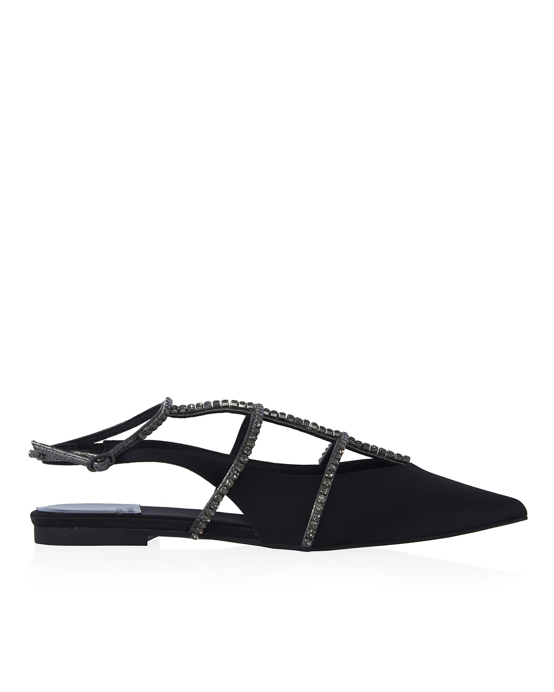 JEFFREY CAMPBELL сандалии из атласного текстиля  артикул PRISTINA марки JEFFREY CAMPBELL купить за 4900 руб.