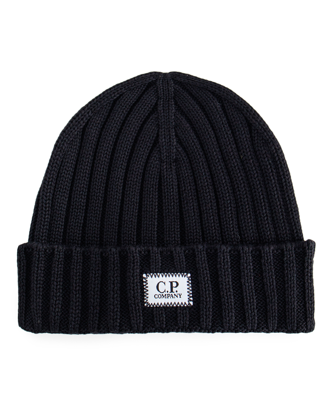 C.P.Company шапка с нашивкой  артикул RFCMAC738A005509A марки C.P.Company купить за 11900 руб.