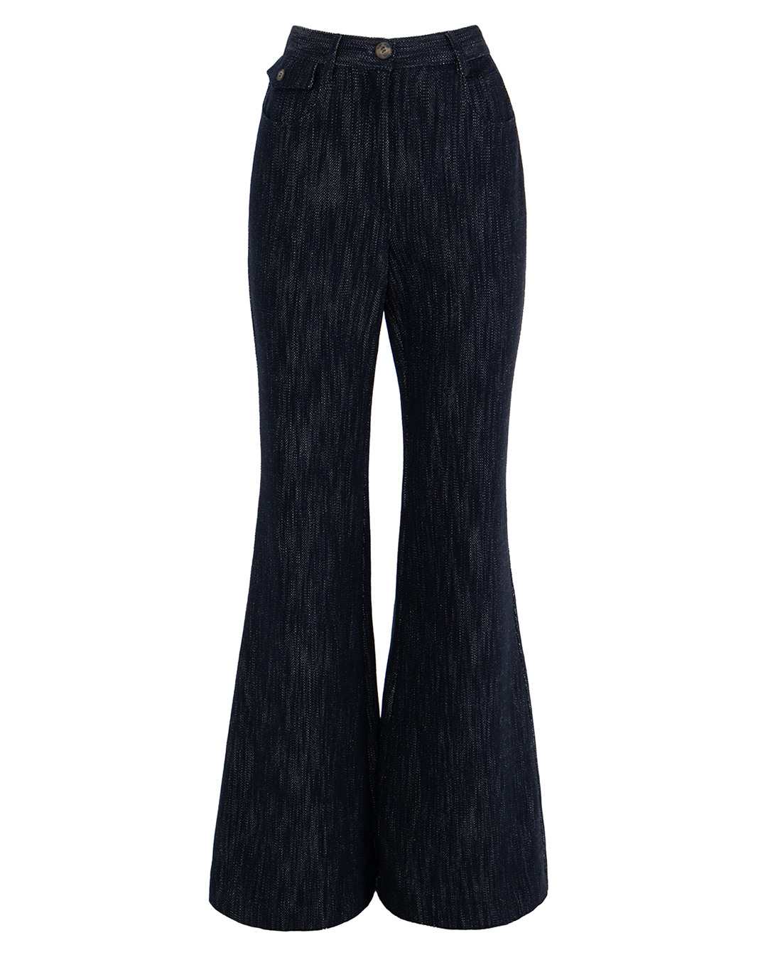 ROCHAS брюки широкие клеш артикул ROPX30099A марки ROCHAS купить за 88000 руб.