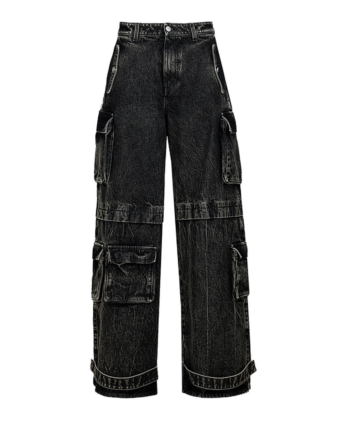 ICON DENIM джинсы с накладными карманами  артикул ROSALIA ID837 марки ICON DENIM купить за 28400 руб.
