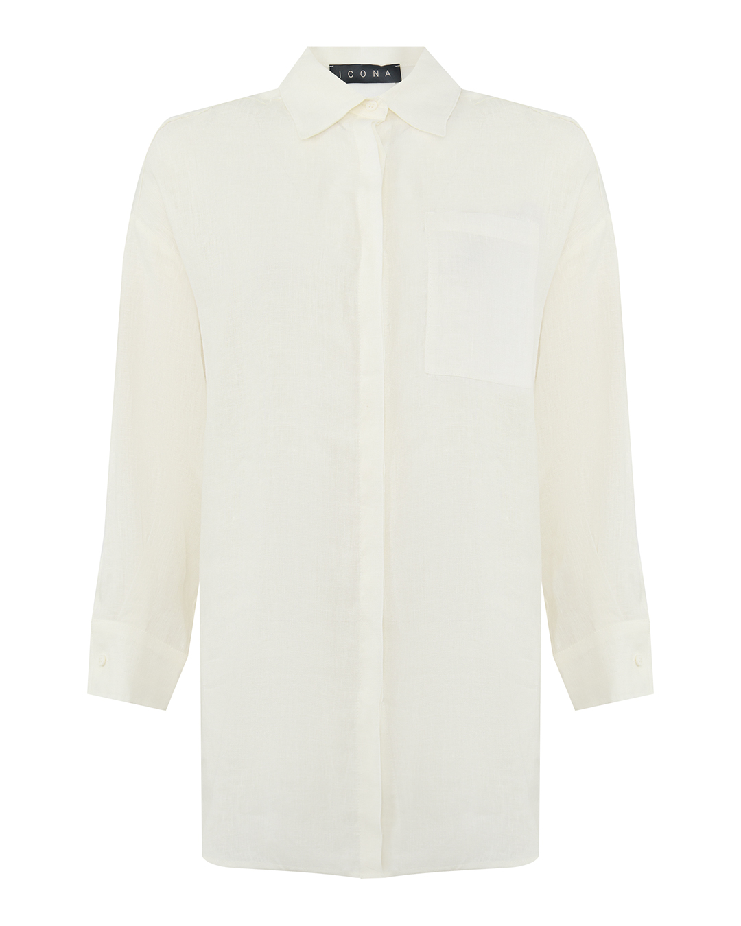 ICONA BY KAOS рубашка из льна артикул RP5LE053 марки ICONA BY KAOS купить за 25600 руб.