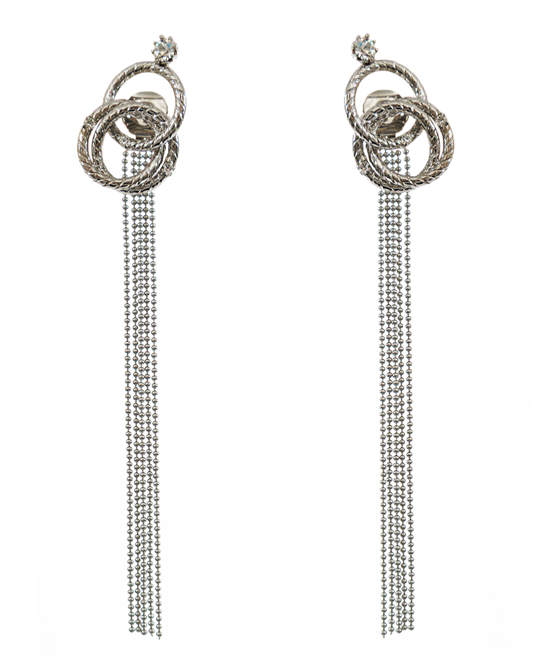 Peserico серьги  из цепочек  артикул S35484C0 марки Peserico купить за 20400 руб.