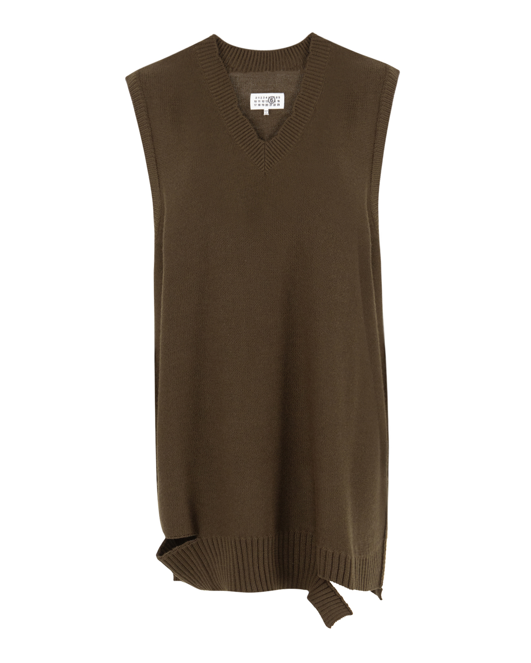 MM6 Maison Margiela вязаное полушерстяное платье  артикул S52DA0044 марки MM6 Maison Margiela купить за 97000 руб.