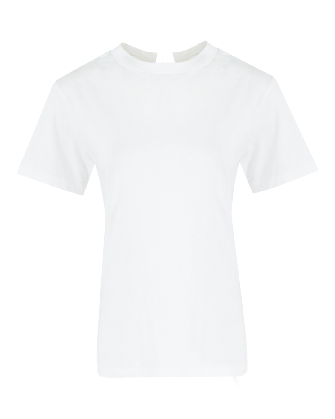 MM6 Maison Margiela хлопковая футболка с разрезом на спине артикул S52GC0302 марки MM6 Maison Margiela купить за 36300 руб.