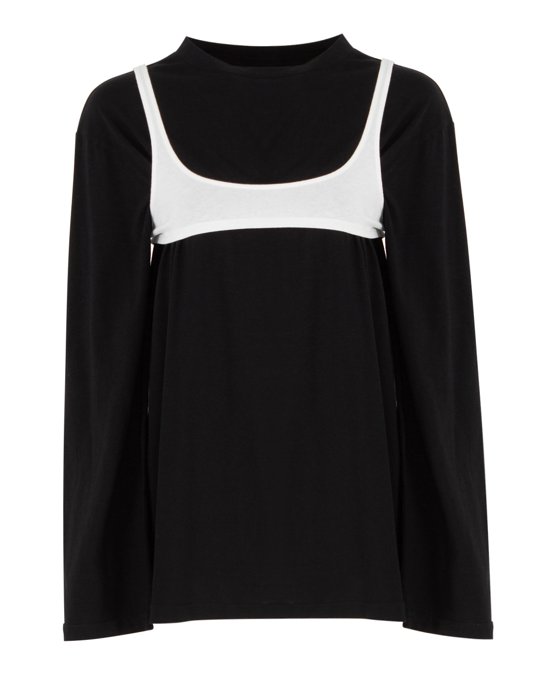 MM6 Maison Margiela лонгслив с топом  артикул S52GC0306 марки MM6 Maison Margiela купить за 24700 руб.