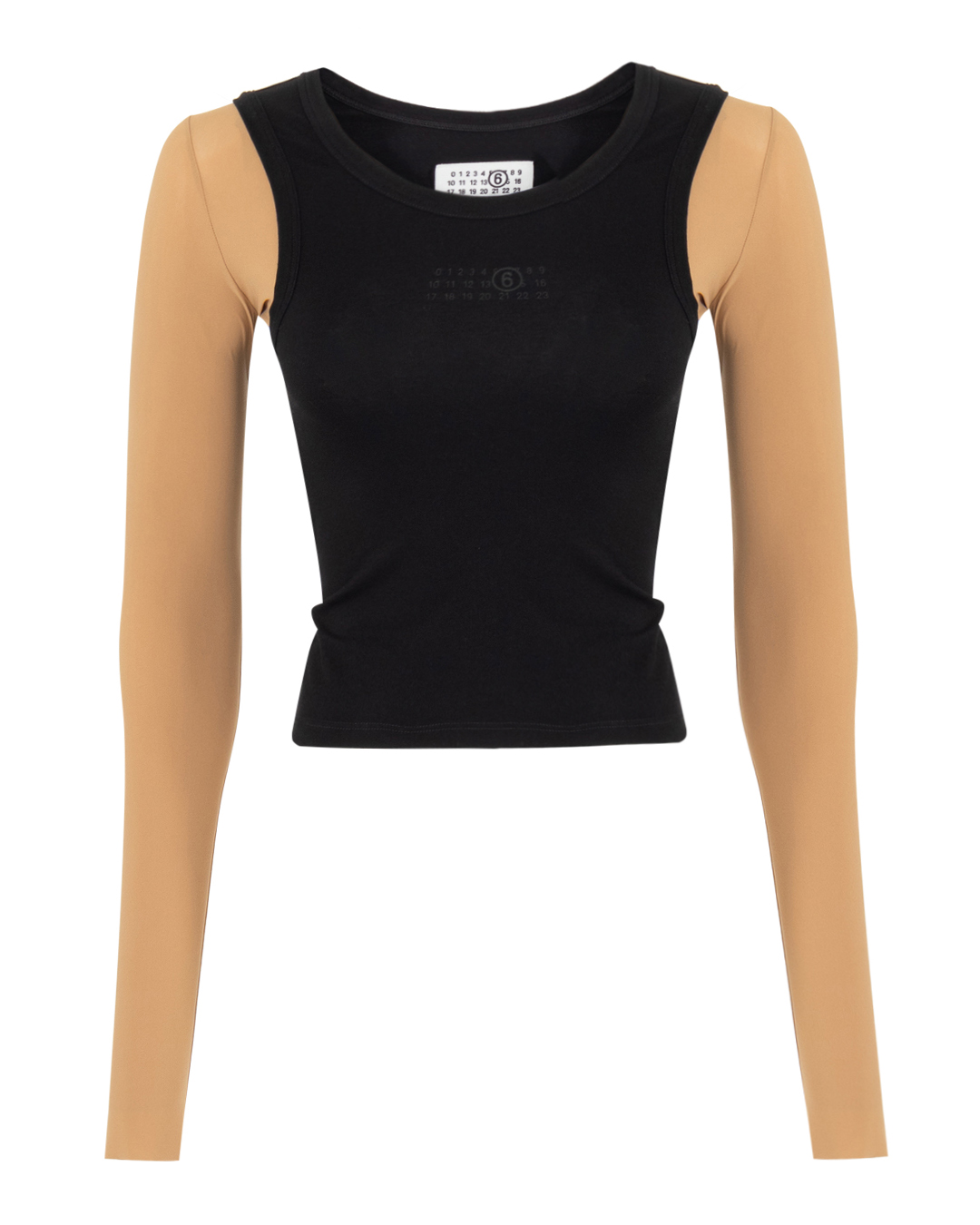 MM6 Maison Margiela лонгслив облегающего силуэта  артикул S52GC0319 марки MM6 Maison Margiela купить за 46800 руб.