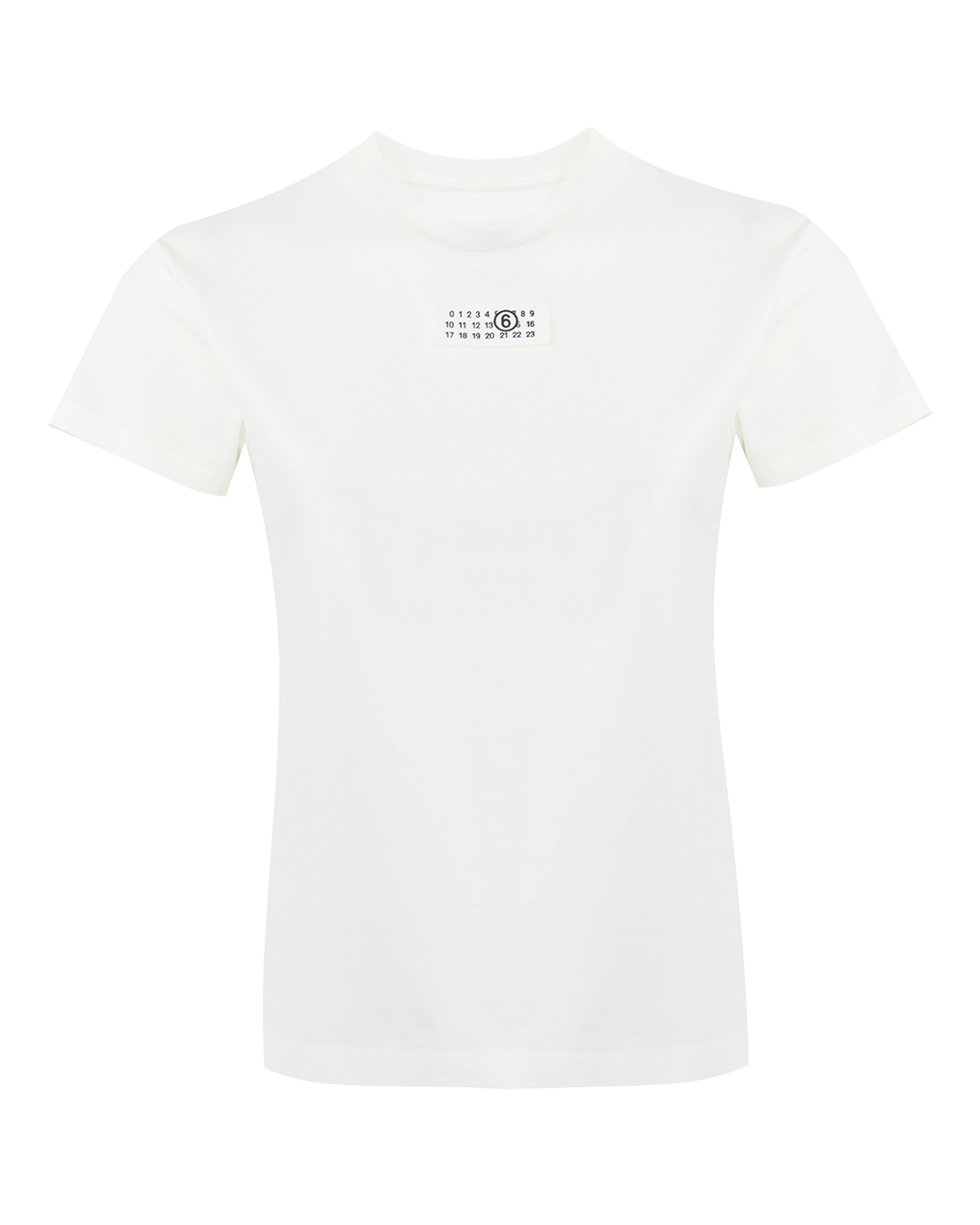 MM6 Maison Margiela футболка с брендовым патчем артикул S52GC0327 марки MM6 Maison Margiela купить за 26600 руб.