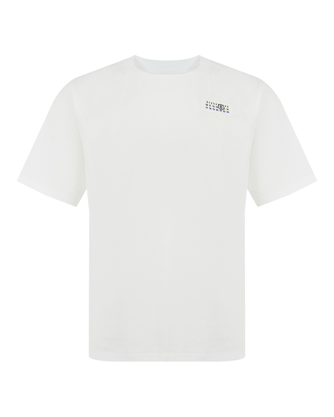 MM6 Maison Margiela футболка из 100% хлопка артикул S52GC0336 марки MM6 Maison Margiela купить за 30200 руб.