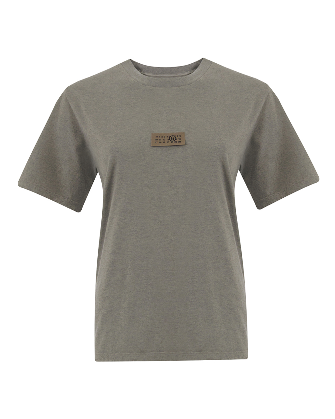 MM6 Maison Margiela футболка с нашивкой артикул S52GC0356 марки MM6 Maison Margiela купить за 28800 руб.