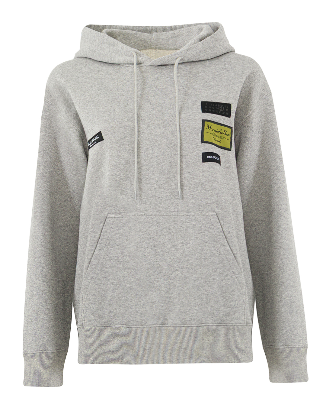 MM6 Maison Margiela худи с нашивками артикул S52GU0255 марки MM6 Maison Margiela купить за 58000 руб.