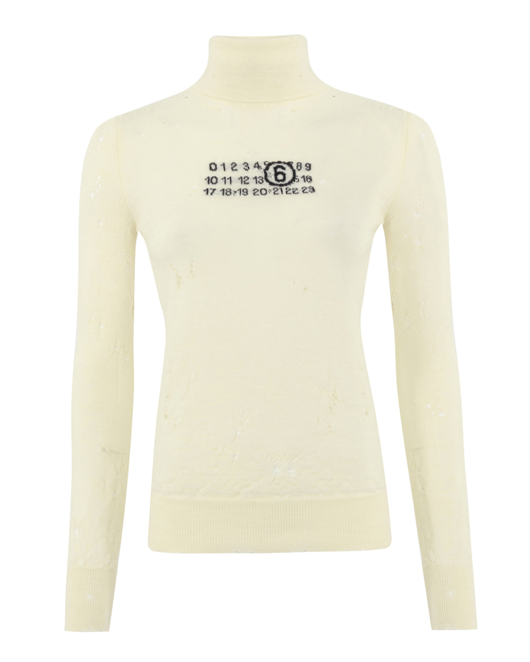 MM6 Maison Margiela водолазка с винтажным эффектом артикул S52HA0299 марки MM6 Maison Margiela купить за 60500 руб.