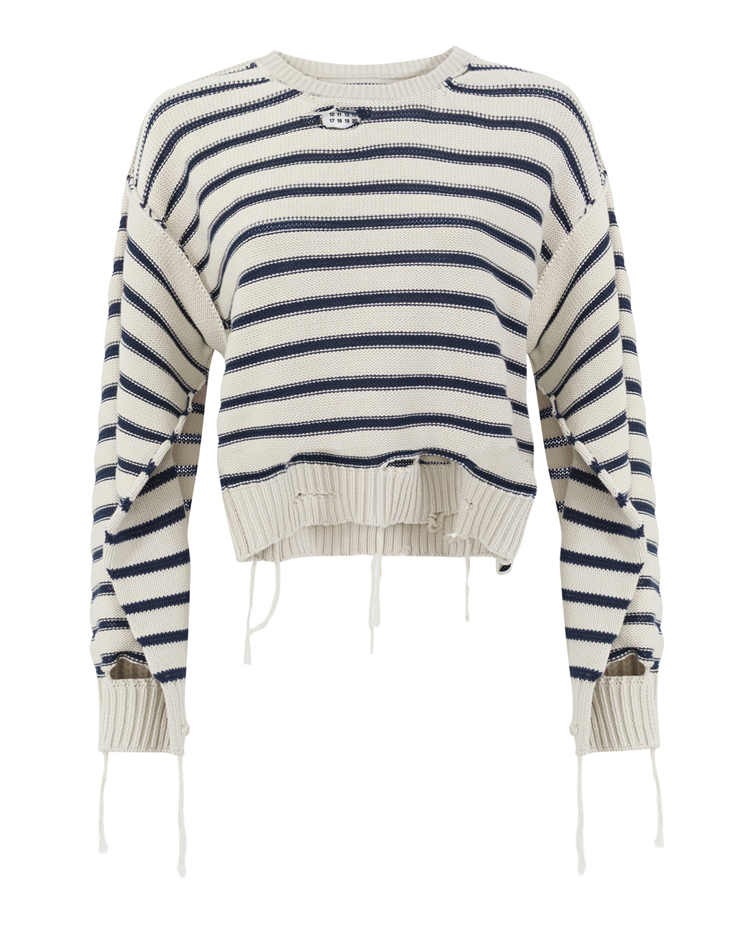 MM6 Maison Margiela джемпер с разрезами артикул S52HL0042 марки MM6 Maison Margiela купить за 70200 руб.