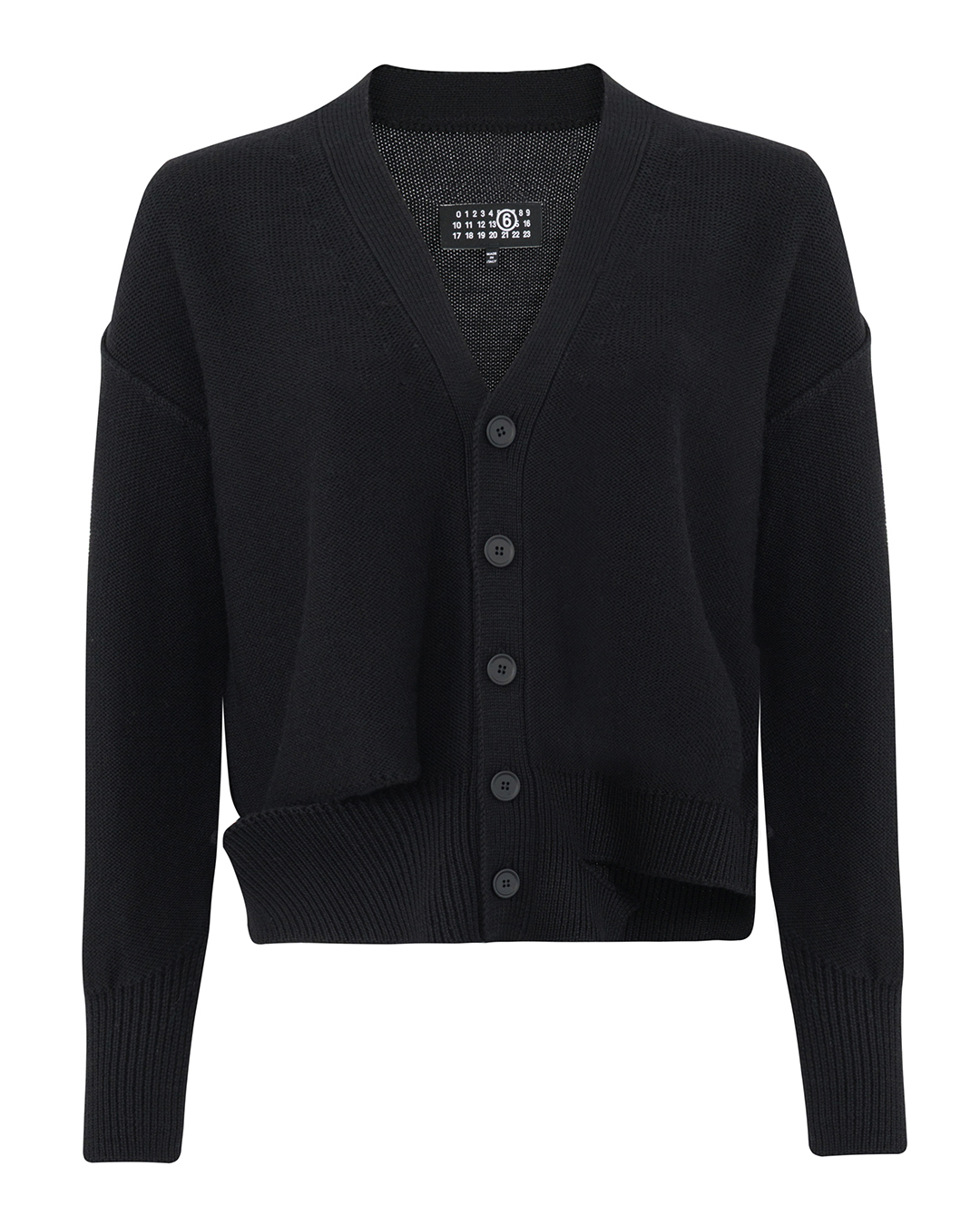 MM6 Maison Margiela кардиган деконструированный артикул S52HP0026 марки MM6 Maison Margiela купить за 83600 руб.