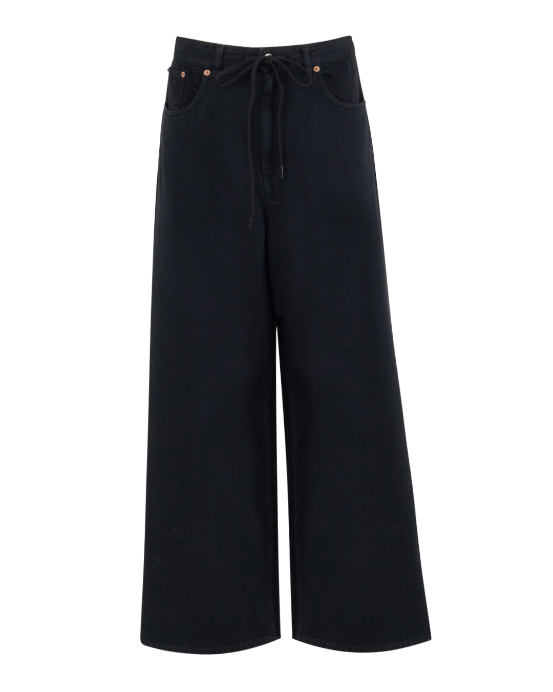 MM6 Maison Margiela широкие джинсы с завязками  артикул S52LA0239 марки MM6 Maison Margiela купить за 72400 руб.