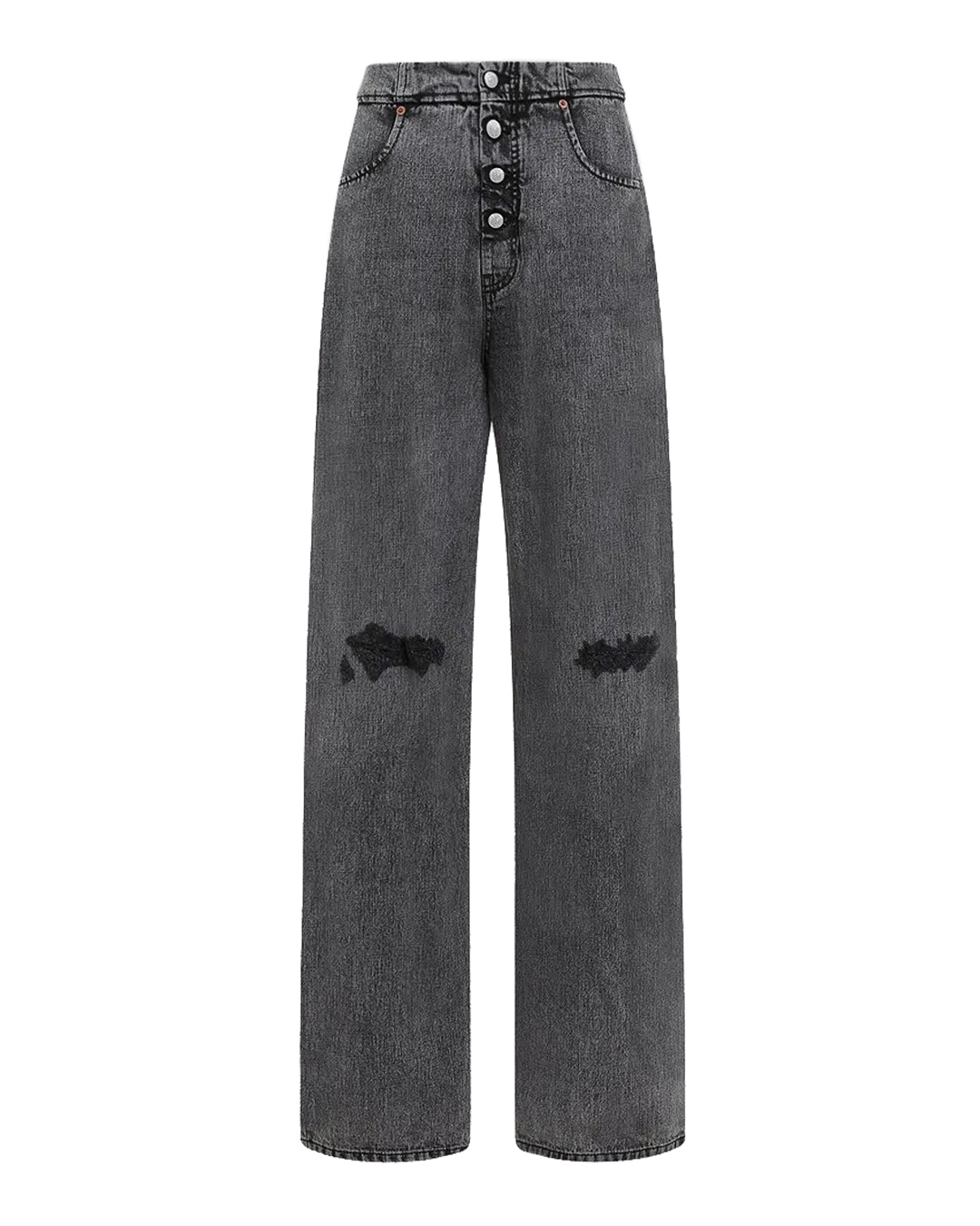 MM6 Maison Margiela широкие джинсы с высокой посадкой  артикул S52LA0241 марки MM6 Maison Margiela купить за 39400 руб.