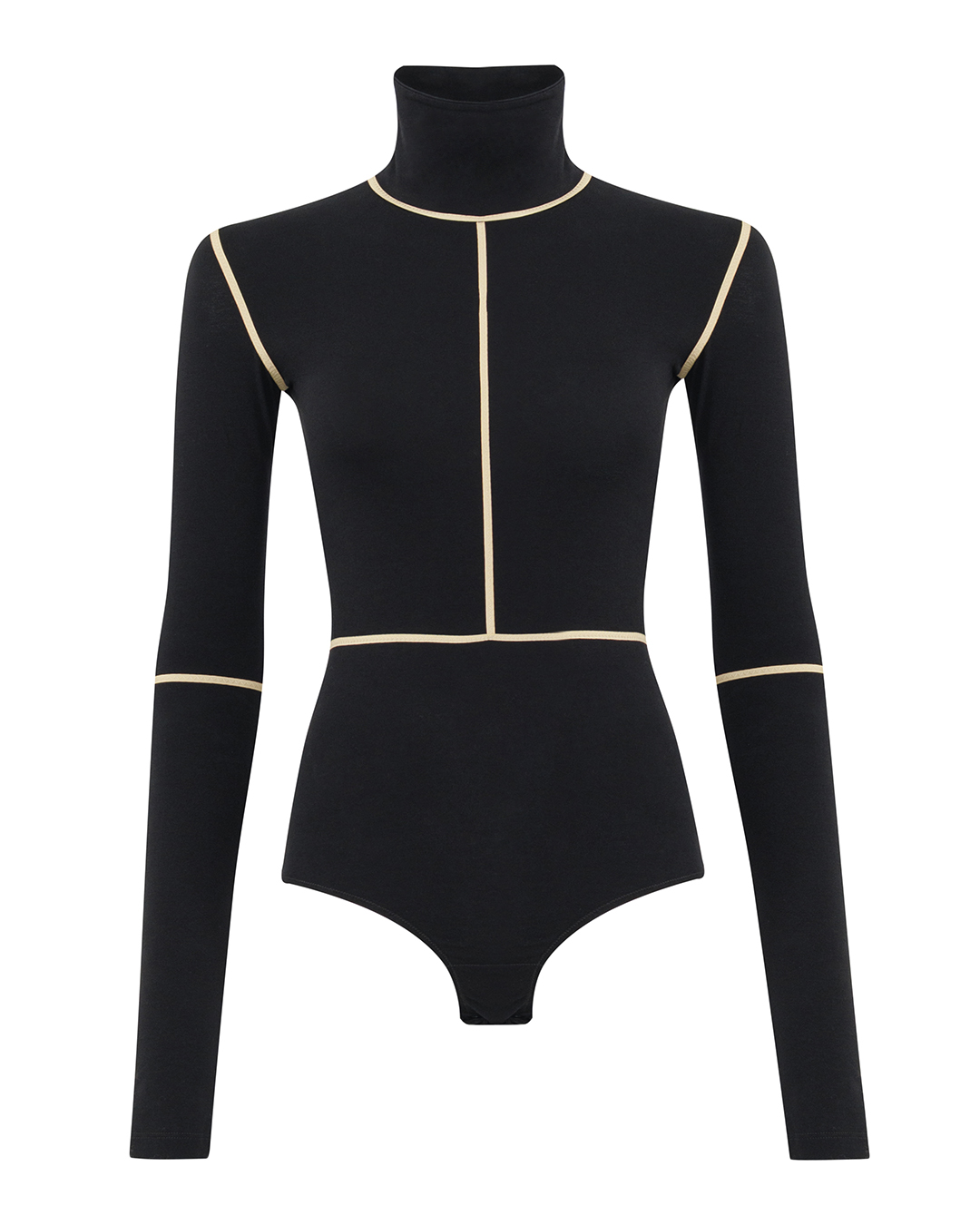 MM6 Maison Margiela боди с контрастными швами  артикул S52NA0072 марки MM6 Maison Margiela купить за 53500 руб.
