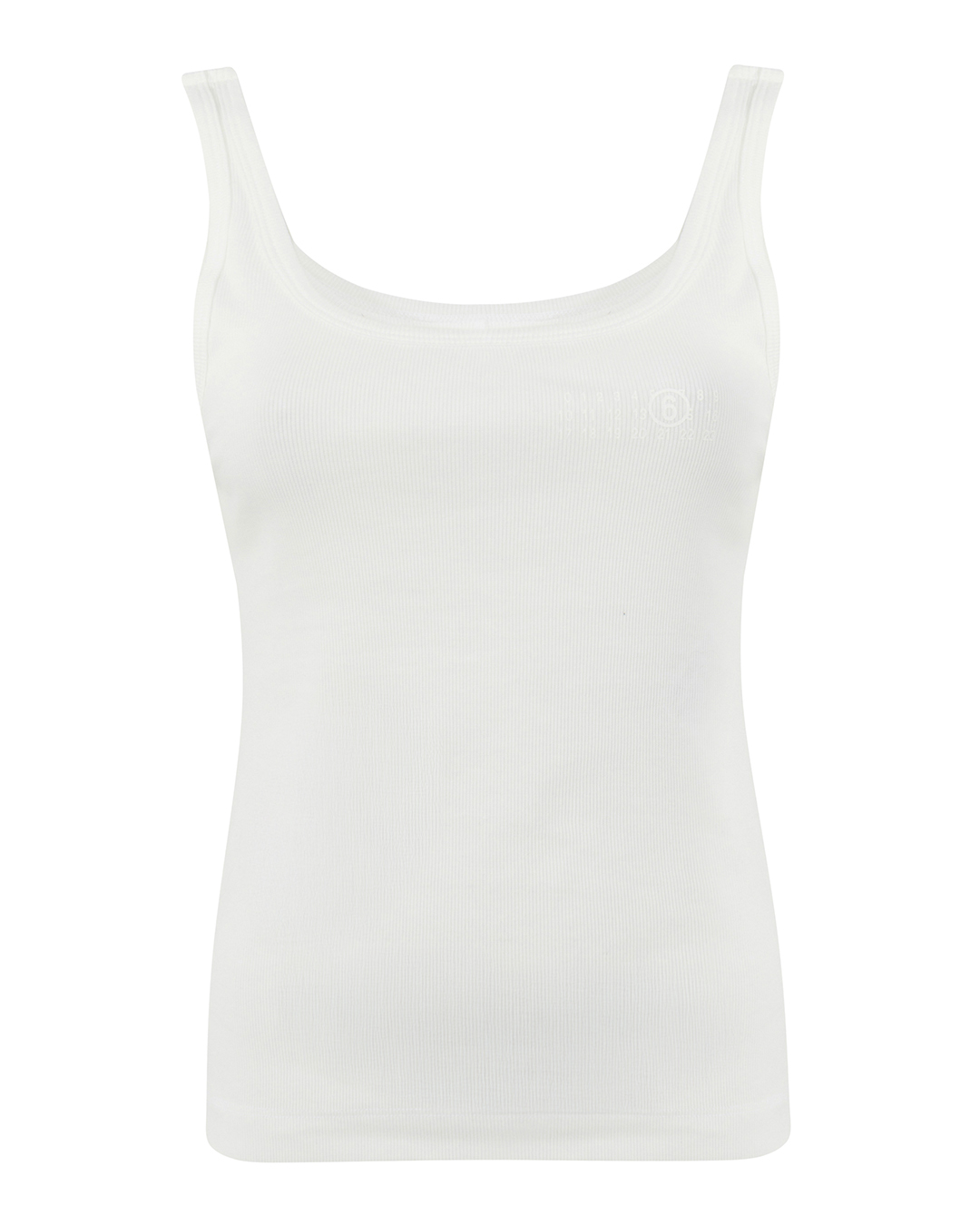 MM6 Maison Margiela топ в рубчик артикул S52NL0070 марки MM6 Maison Margiela купить за 56400 руб.
