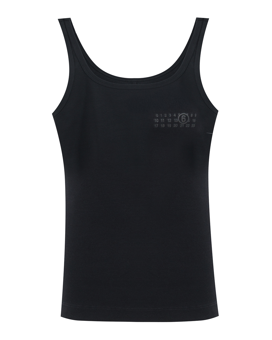 MM6 Maison Margiela топ в рубчик артикул S52NL0070 марки MM6 Maison Margiela купить за 56400 руб.
