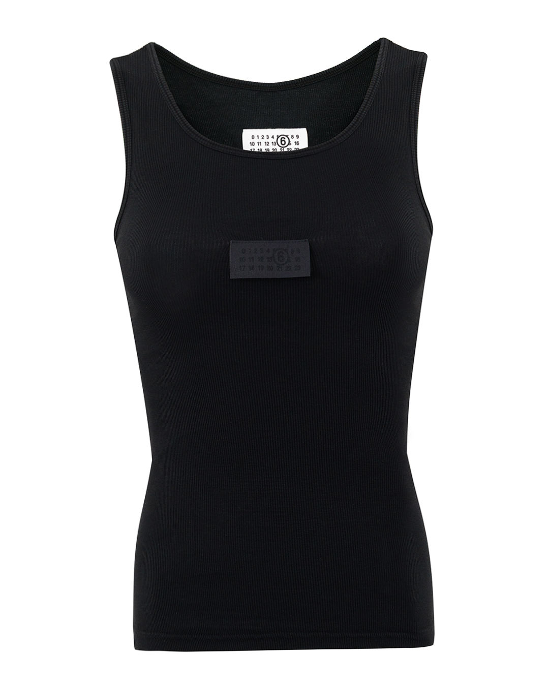MM6 Maison Margiela топ с нашивкой артикул S52NL0075 марки MM6 Maison Margiela купить за 28800 руб.