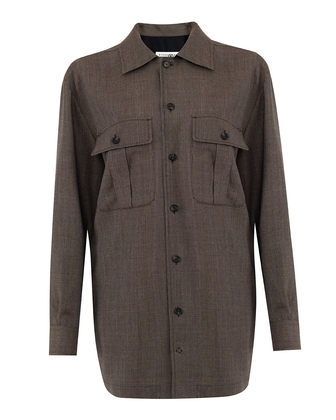 MM6 Maison Margiela платье в рубашечном стиле артикул S62DA0064 марки MM6 Maison Margiela купить за 83600 руб.