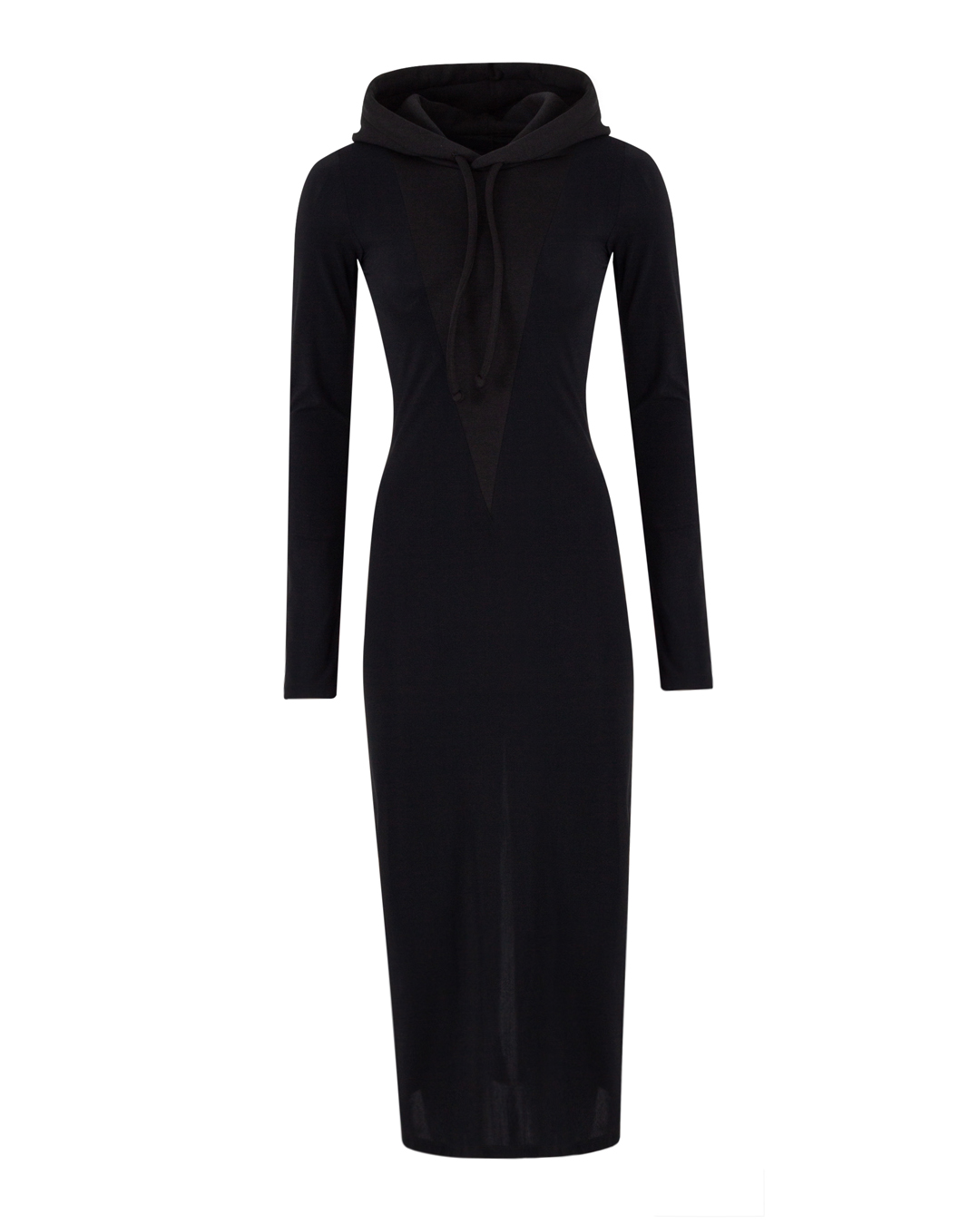 MM6 Maison Margiela трикотажное платье с капюшоном  артикул S62DG0012 марки MM6 Maison Margiela купить за 68500 руб.
