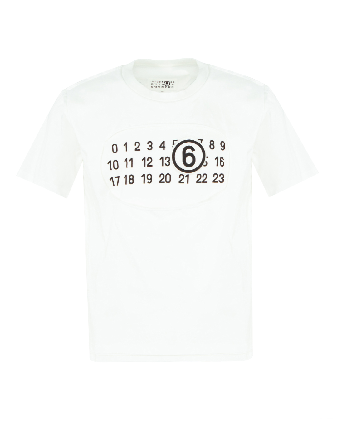 MM6 Maison Margiela футболка с логотипом бренда  артикул S62GD0165 марки MM6 Maison Margiela купить за 33800 руб.