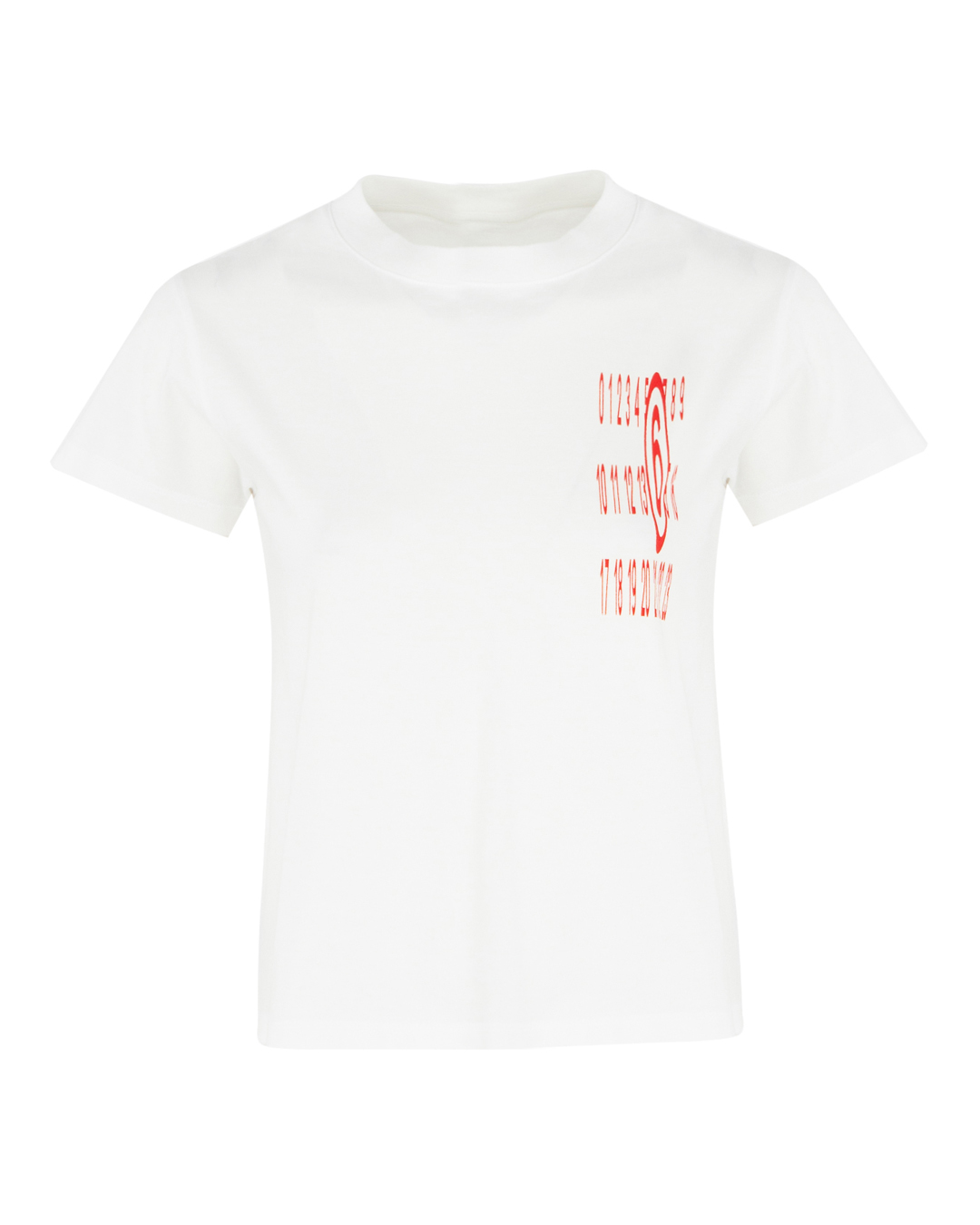 MM6 Maison Margiela хлопковая футболка с принтом  артикул S62GD0185 марки MM6 Maison Margiela купить за 27000 руб.