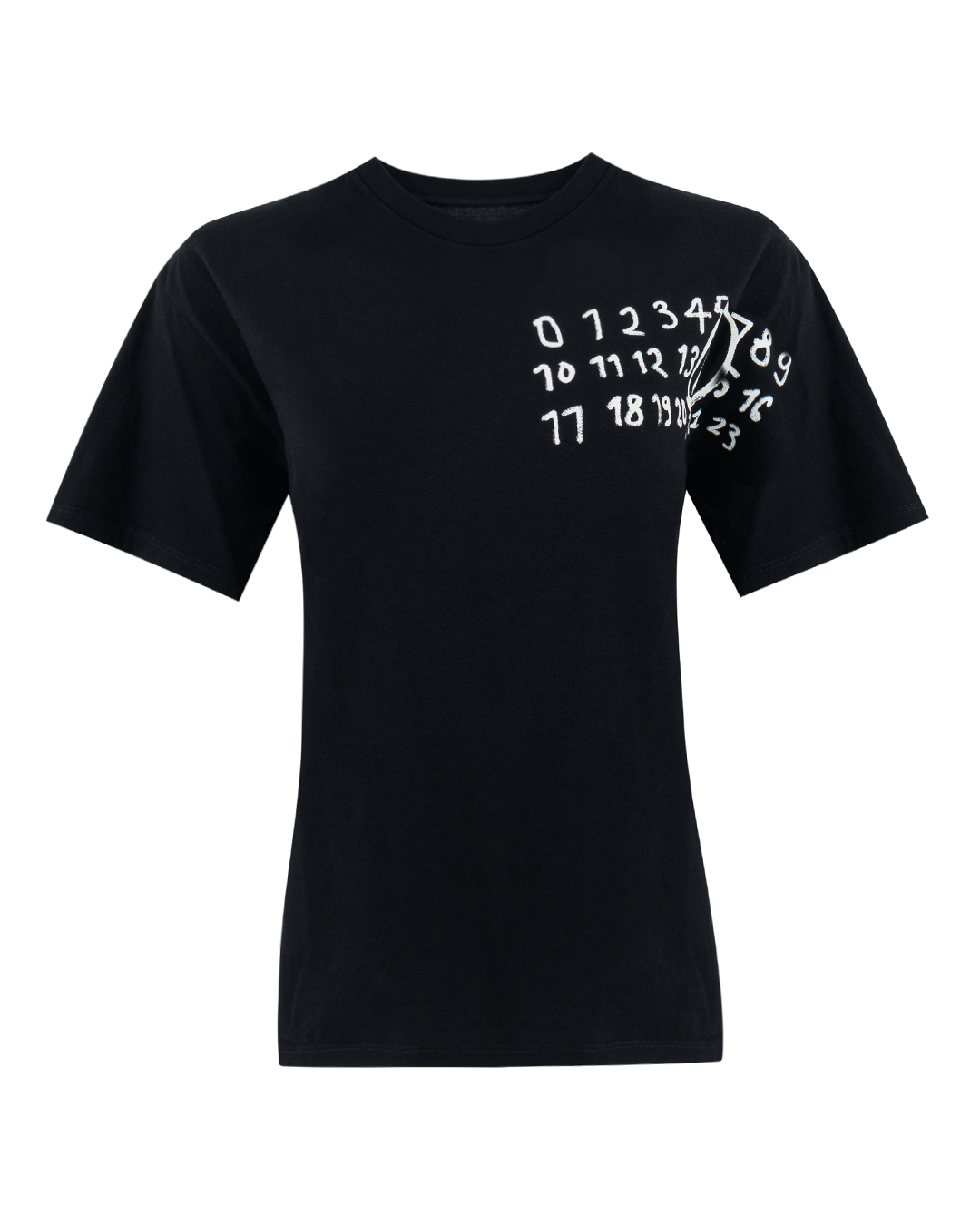 MM6 Maison Margiela футболка из хлопка артикул S62GD0192 марки MM6 Maison Margiela купить за 31500 руб.