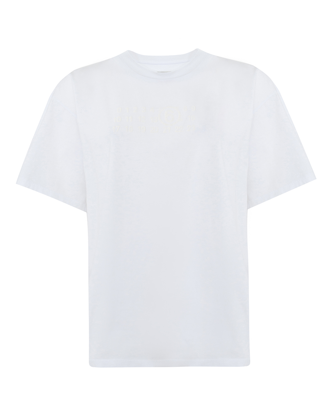 MM6 Maison Margiela футболка из хлопка артикул S62GD0202 марки MM6 Maison Margiela купить за 35400 руб.