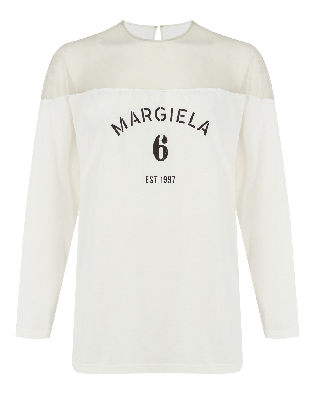 MM6 Maison Margiela лонгслив с принтом артикул S62GD0213 марки MM6 Maison Margiela купить за 50300 руб.