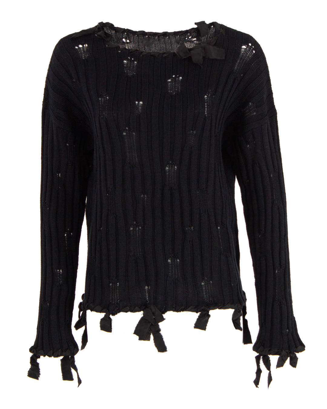 MM6 Maison Margiela джемпер и лентами  артикул S62HL0021 марки MM6 Maison Margiela купить за 77400 руб.