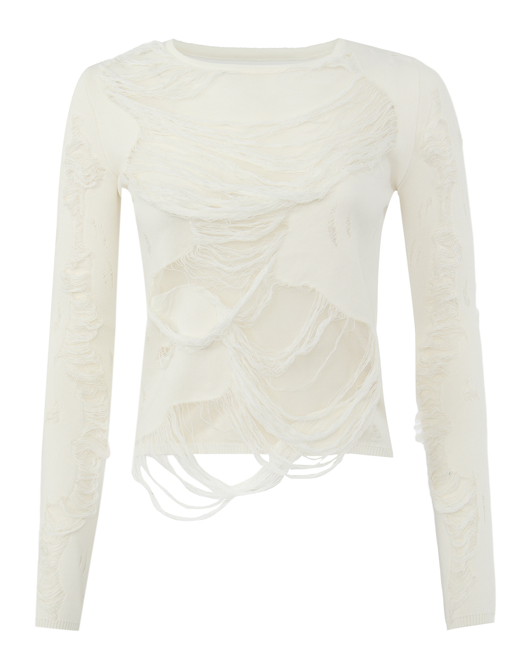 MM6 Maison Margiela джемпер  со спущенными петлями артикул S62HL0032 марки MM6 Maison Margiela купить за 104400 руб.