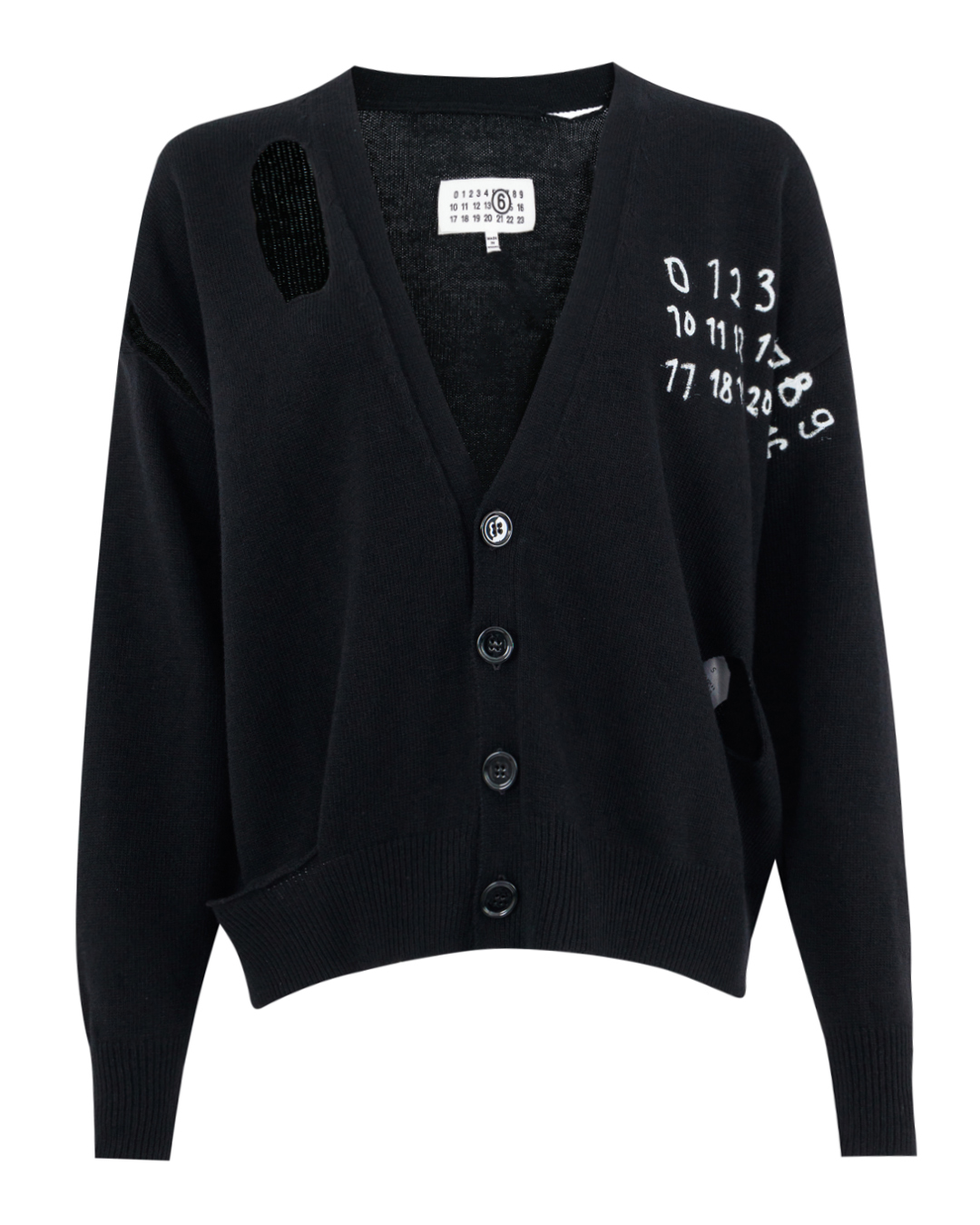 MM6 Maison Margiela кардиган укороченный  артикул S62HP0022 марки MM6 Maison Margiela купить за 91400 руб.