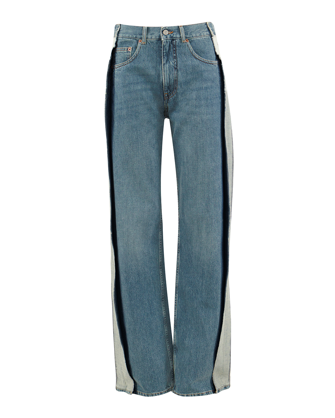 MM6 Maison Margiela джинсы комбинированные  артикул S62LB0200 марки MM6 Maison Margiela купить за 70800 руб.