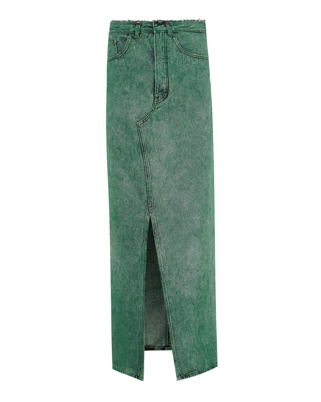 MM6 Maison Margiela юбка макси с разрезами артикул S62MI0021 марки MM6 Maison Margiela купить за 83000 руб.