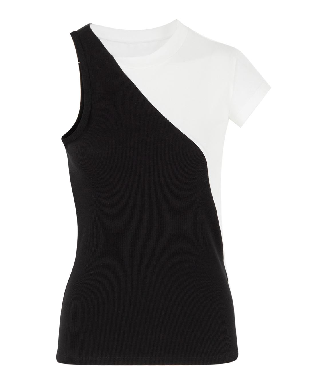 MM6 Maison Margiela монохромный топ  артикул S62NF0008 марки MM6 Maison Margiela купить за 36000 руб.