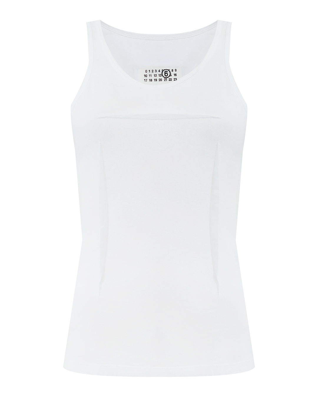 MM6 Maison Margiela топ с наружными швами артикул S62NL0051 марки MM6 Maison Margiela купить за 27000 руб.