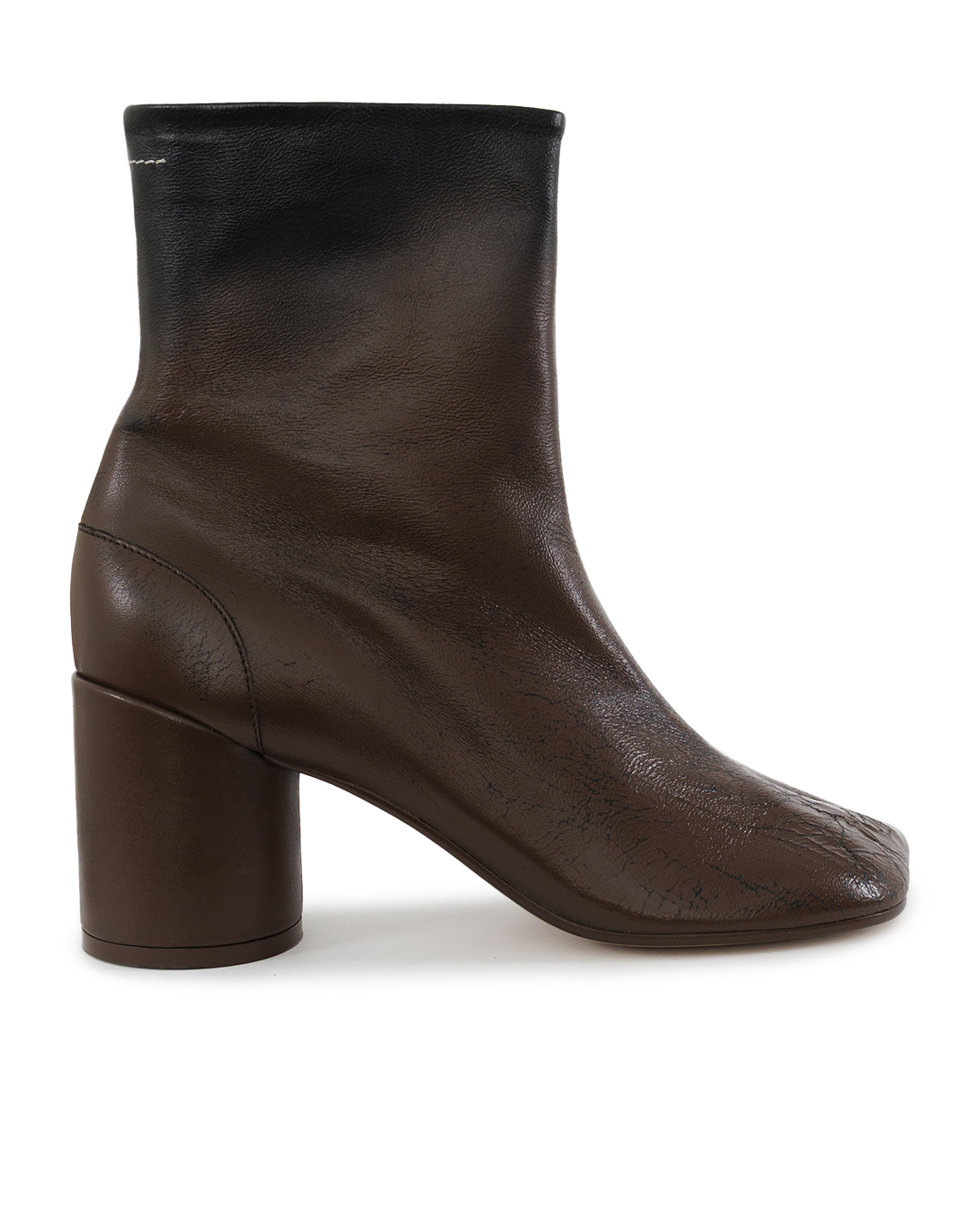 MM6 Maison Margiela ботильоны с винтажным эффектом артикул S66WU0131 марки MM6 Maison Margiela купить за 67700 руб.