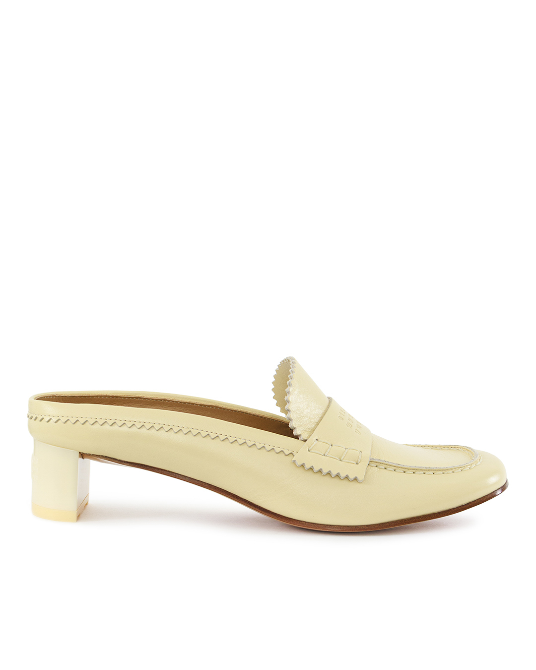 MM6 Maison Margiela лоферы из натуральной кожи артикул S66WX0074 марки MM6 Maison Margiela купить за 83600 руб.