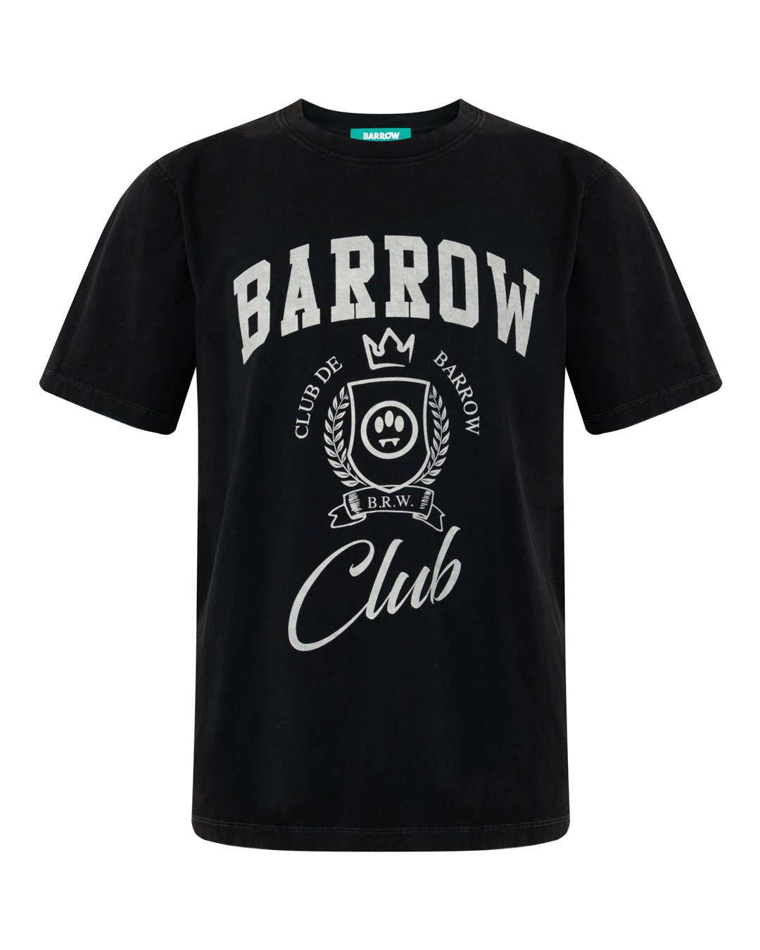 BARROW футболка с принтом артикул S6BWUATH019 марки BARROW купить за 13700 руб.