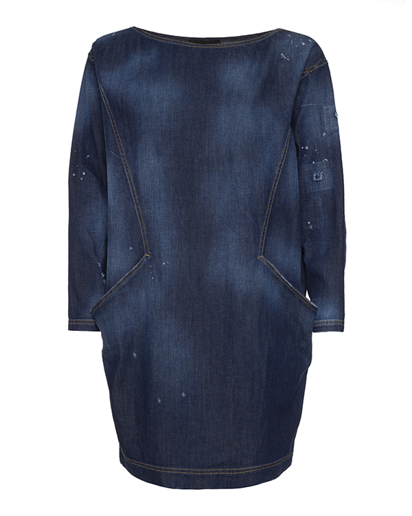 DSQUARED2 платье с эффектом кислотной стирки  артикул S75CV0383 марки DSQUARED2 купить за 71400 руб.