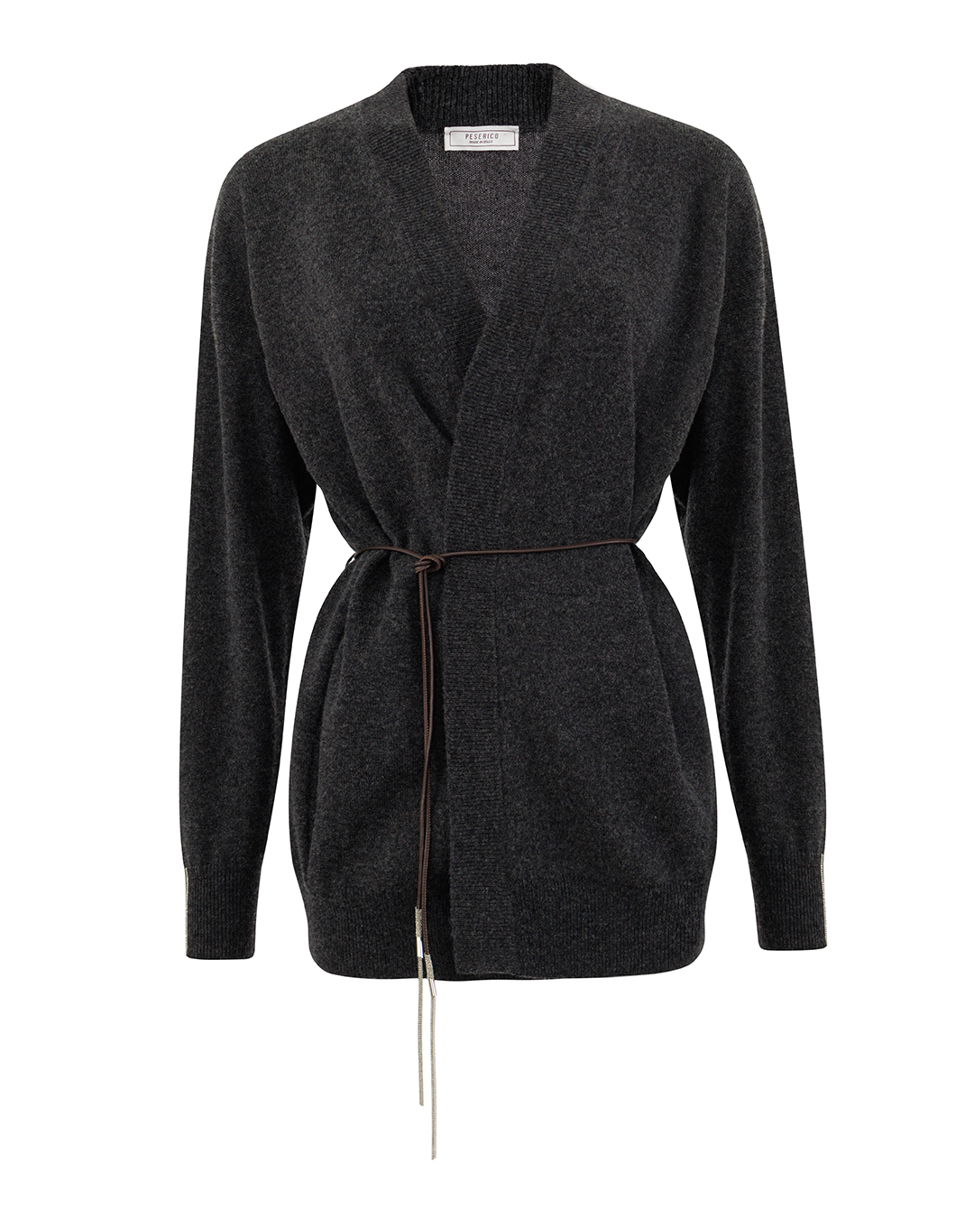 Peserico кардиган  с поясом  артикул S99486F12A марки Peserico купить за 82700 руб.