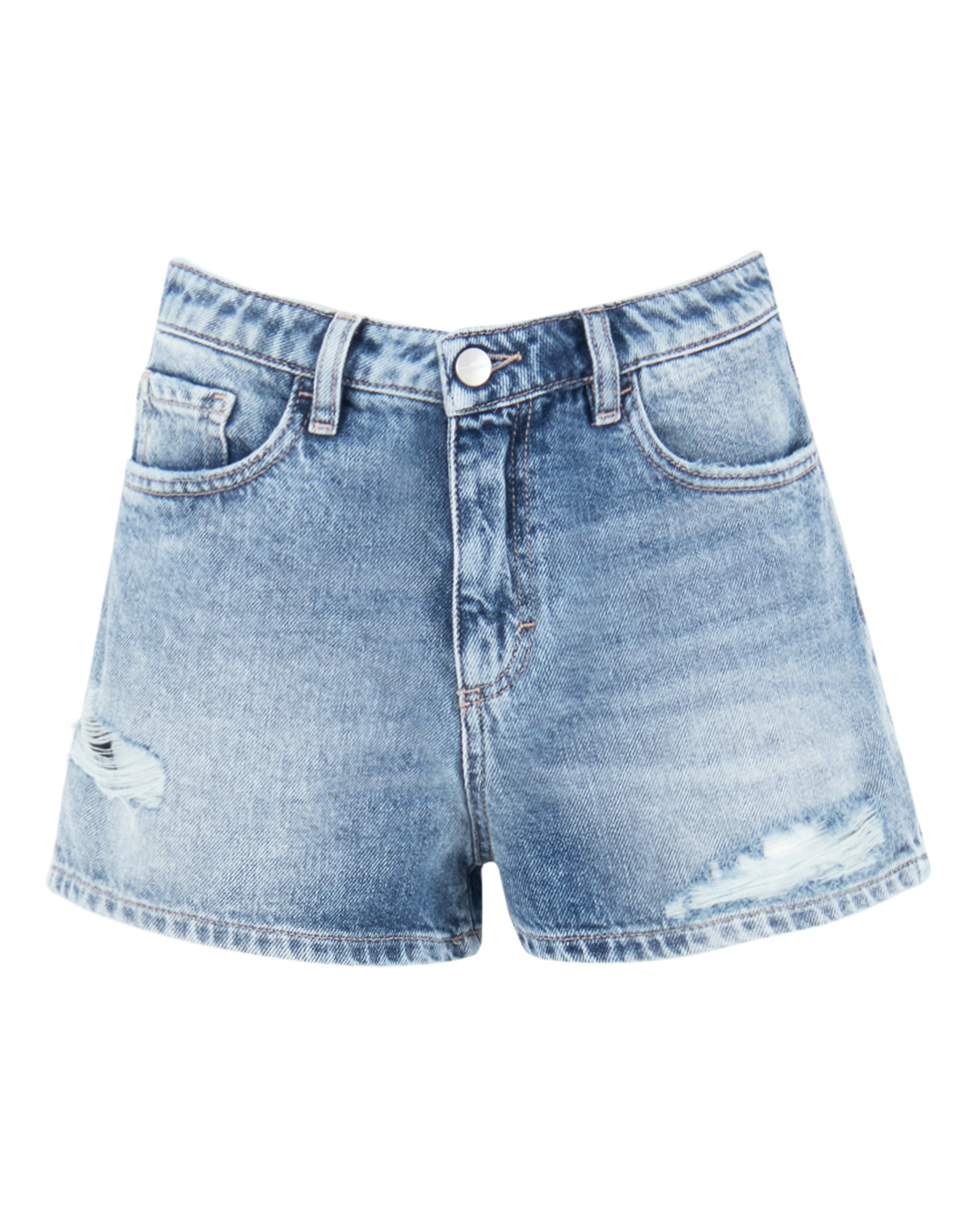 ICON DENIM джинсовые шорты с разрезами  артикул SAM ID8020 марки ICON DENIM купить за 16500 руб.